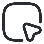 Mouse Square SVG Icon
